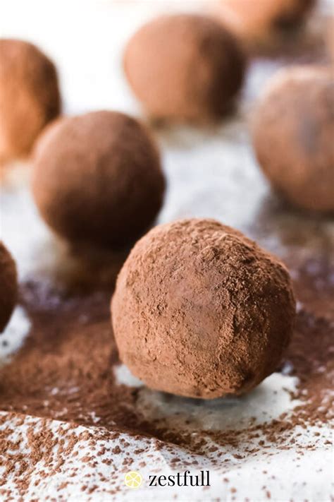 Chocolate Truffles Without Egg