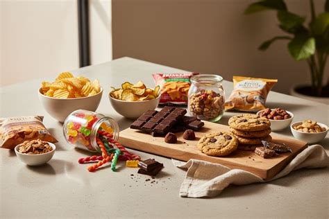 chocolates and snacks