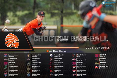 Choctaw Baseball Schedule