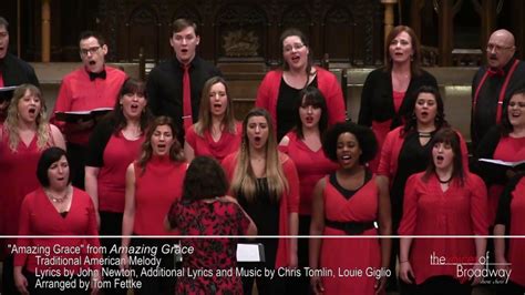 choir singing amazing grace
