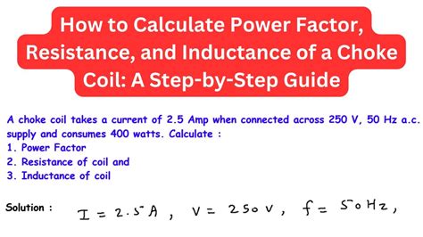 Choke Coil Inductance