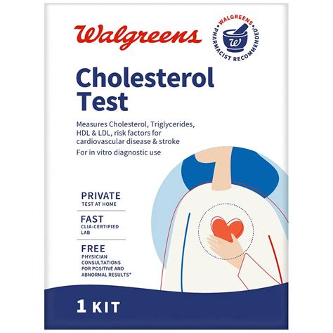 Cholesterol Check Walgreens