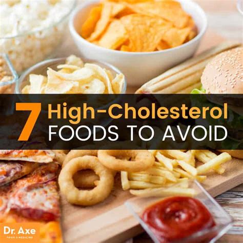 cholesterol diet foods to avoid