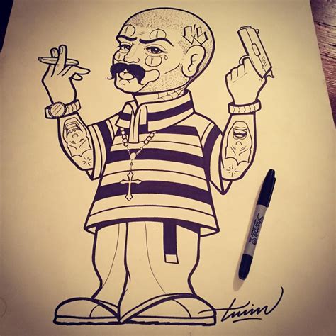 cholo easy drawings