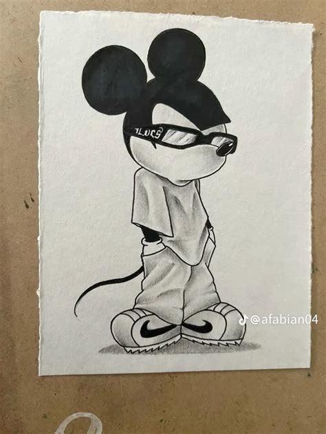 Cholo Mickey Drawings