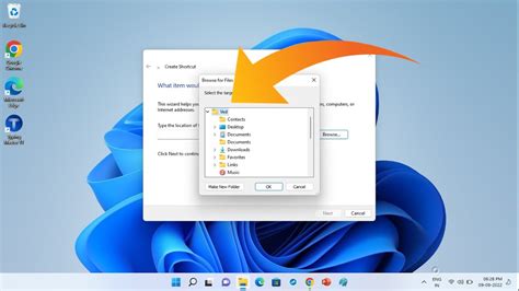 choose the shortcut for creating a new folder in windows 11