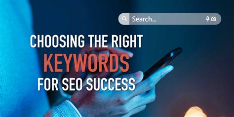 choosing the right keywords
