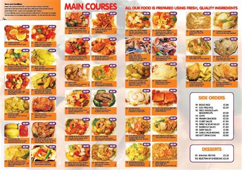 Chop Chop Express Menu