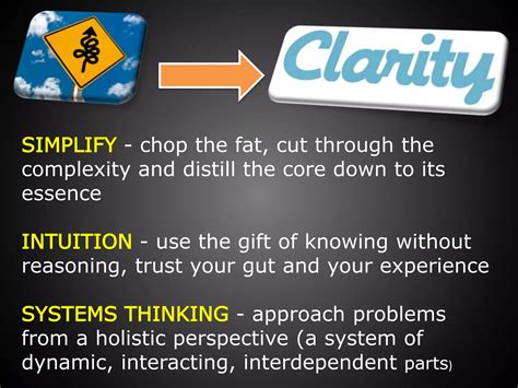 Chop Down Complexity