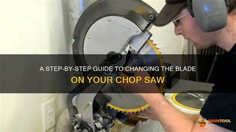 Chop Saw Blade Install