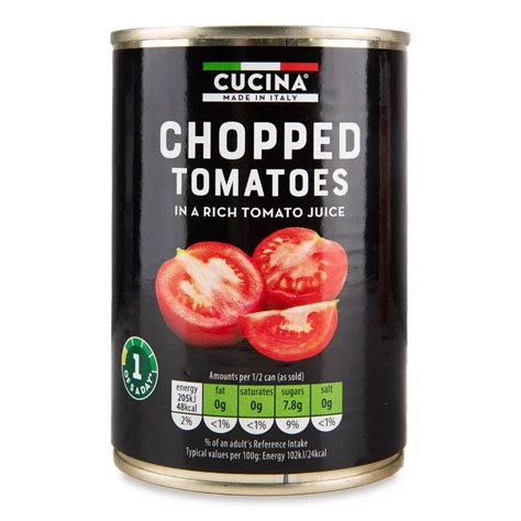 Chopped Tomatoes Can Aldi
