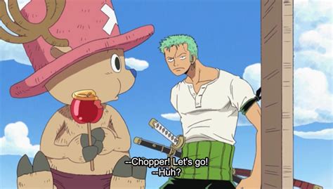 Chopper And Zoro