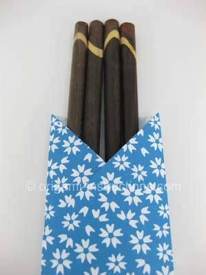 Chopstick Wrapper Folding