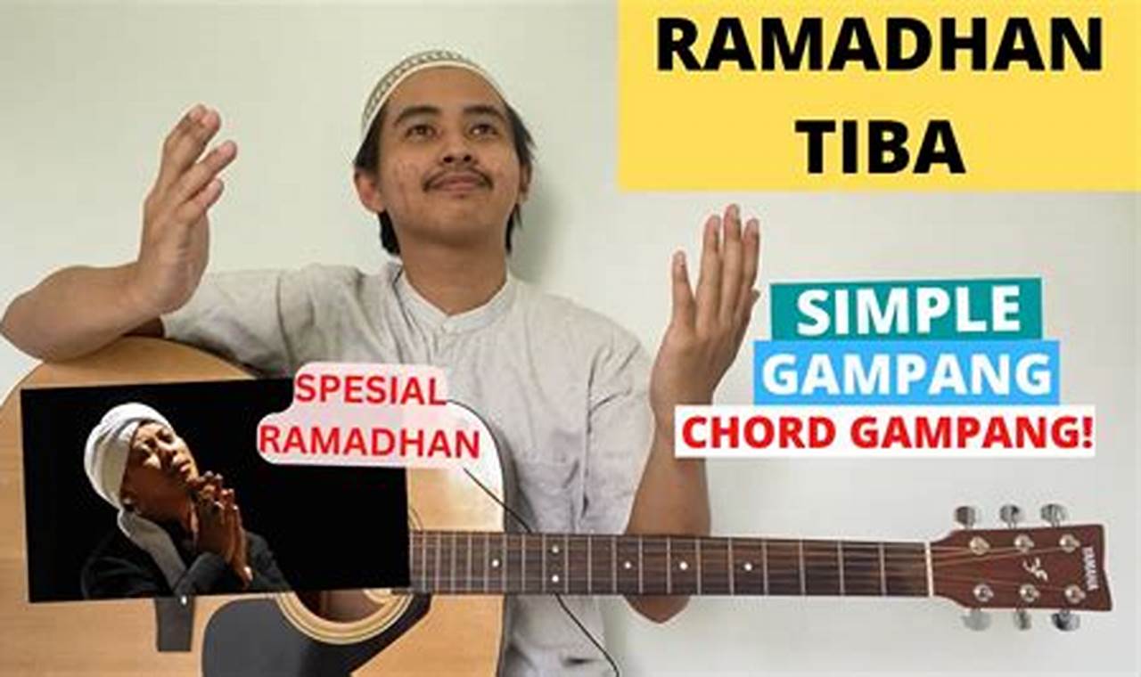 Rahasia Chord Gitar Ramadhan Terungkap, Bikin Ibadah Makin Khusyuk!
