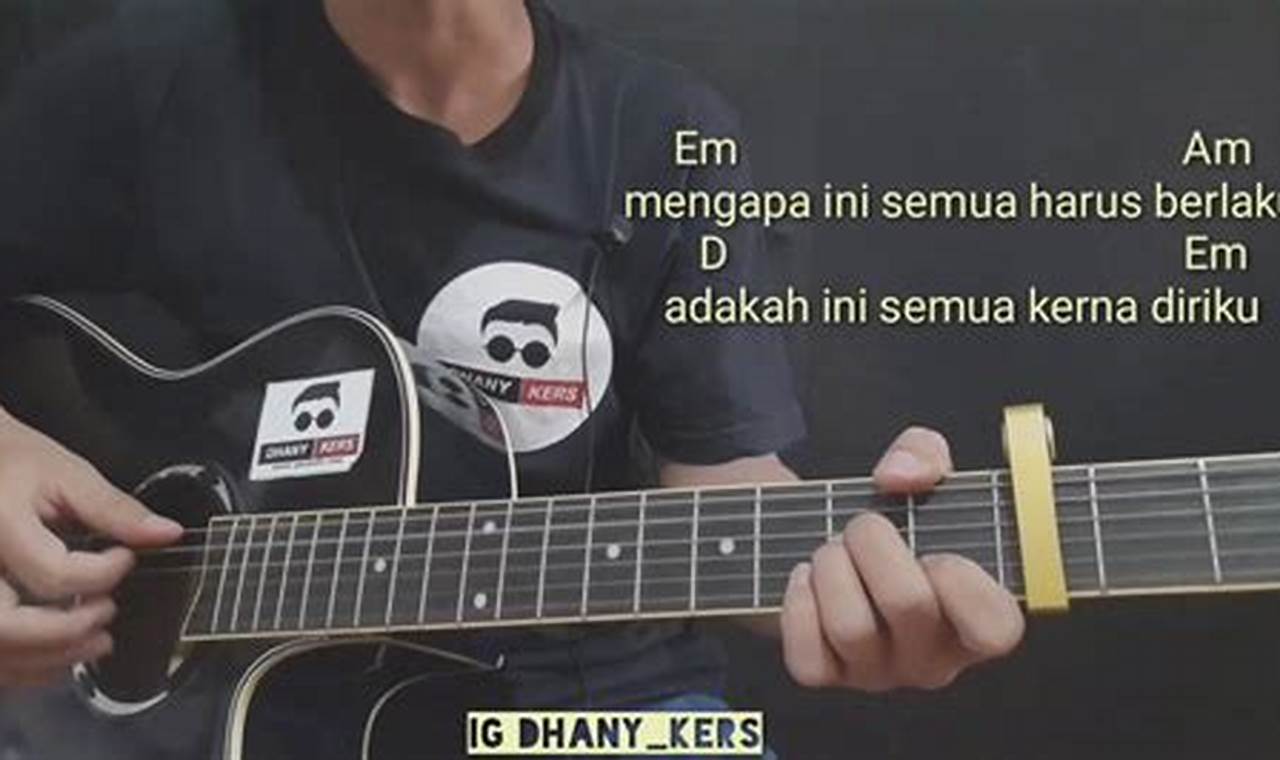 Cara Mudah Mainkan Kunci Gitar "Chord Iklim - Cinta Segitiga"