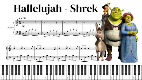 chordtela hallelujah shrek