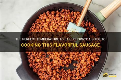 Chorizo Cooking Temp