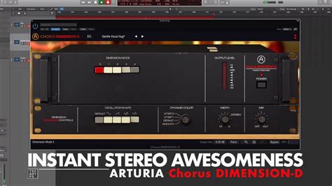 Chorus Dimension D Plugin