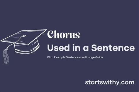 Chorus Examples In Sentences