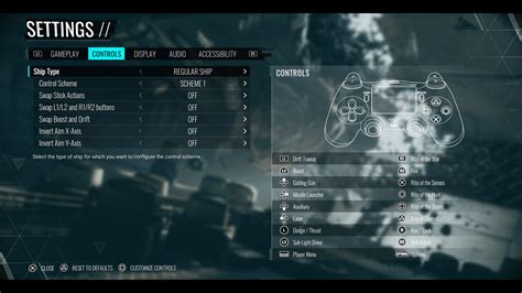Chorus Game Controls
