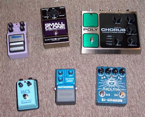 Chorus Pedal Roundup