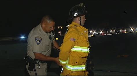 chp officer who arrested firefighter