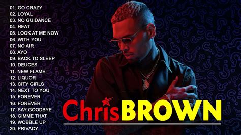 chris brown latest songs 2023