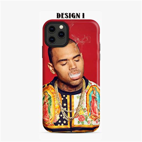 chris brown phone case