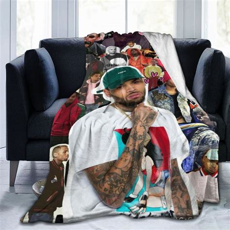 Chris Brown Throw Blanket