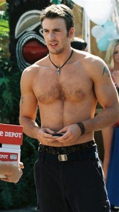 Chris Evans Shirtless