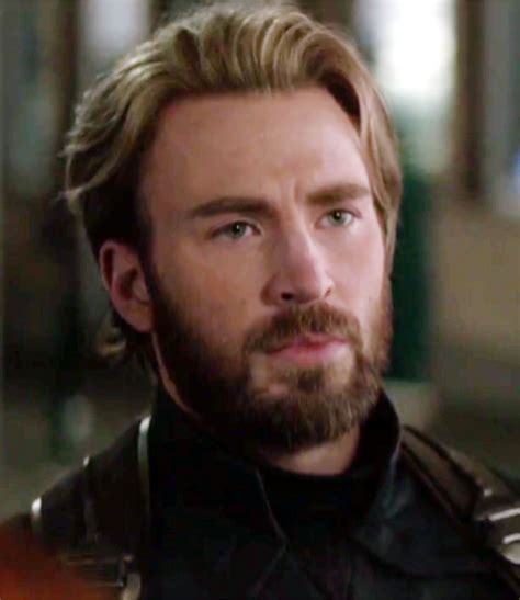 chris evans with long hair avengers