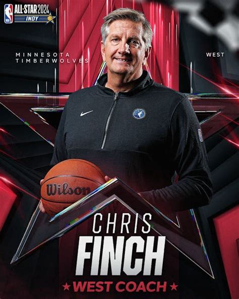 chris finch to coach west team