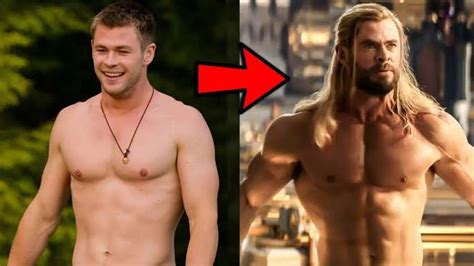 chris hemsworth body transformation