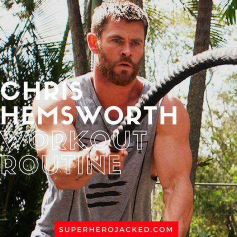 chris hemsworth workout schedule
