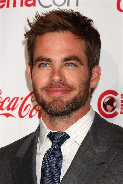 chris pine short hair