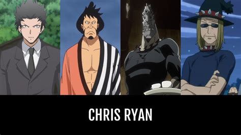 chris ryan anime voice actor