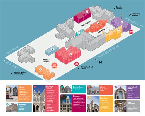 christchurch arts centre map
