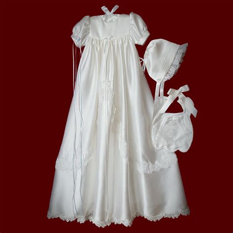 christening gown made from wedding dress