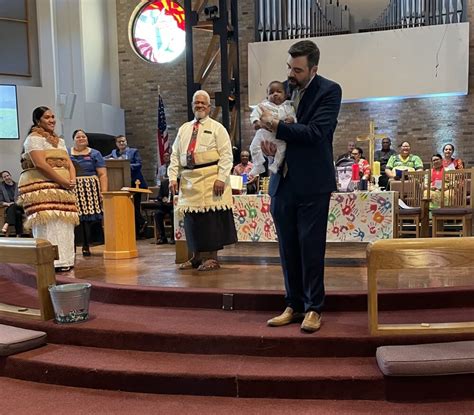 Christening In Methodist Church