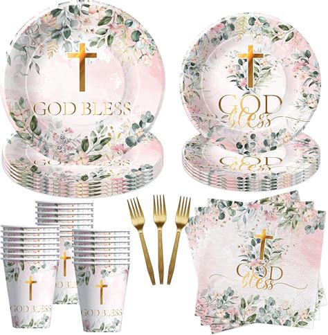 Christening Party Tableware