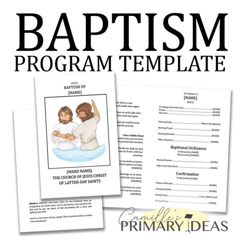 Christening Program Script