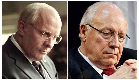 Christian Bale Dick Cheney Comparison S Transforms Into In First Vice Trailer