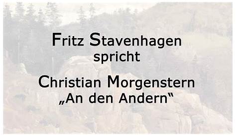 Christian Morgenstern. Ein großer Dichter - www.themen-der-zeit.de