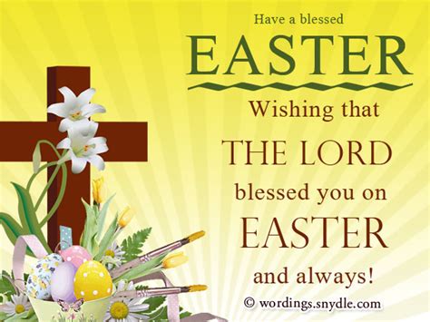 christian easter card messages