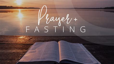 christian fasting and prayer