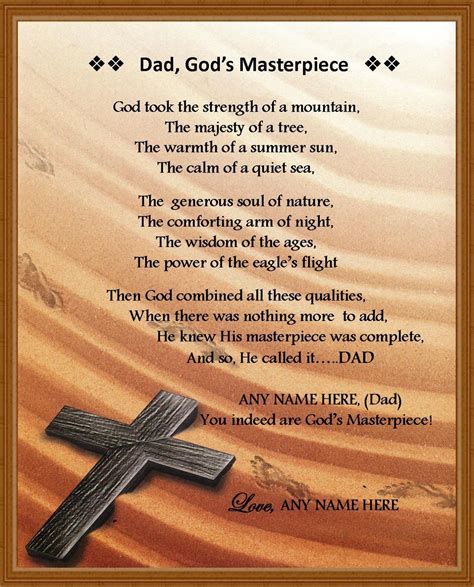 christian father's day poems