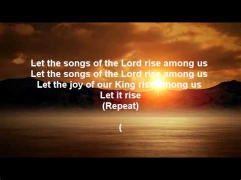 christian song let it rise