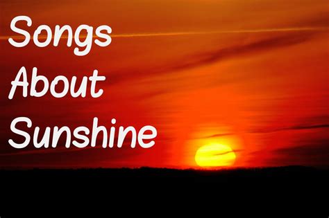 christian songs about sunshine