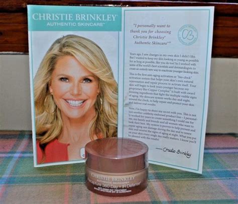 christie brinkley anti aging cream