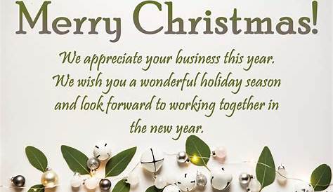 Christmas & New Year Wishes For Clients